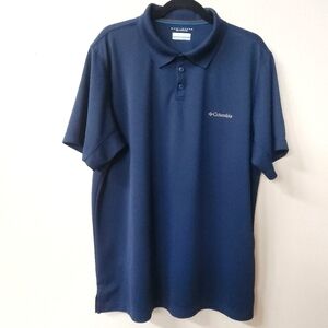 Columbia Men's Navy Polo Shirt Size XL
